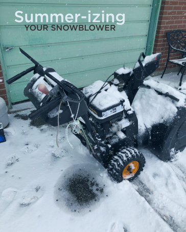 Summer-izing Your Snowblower